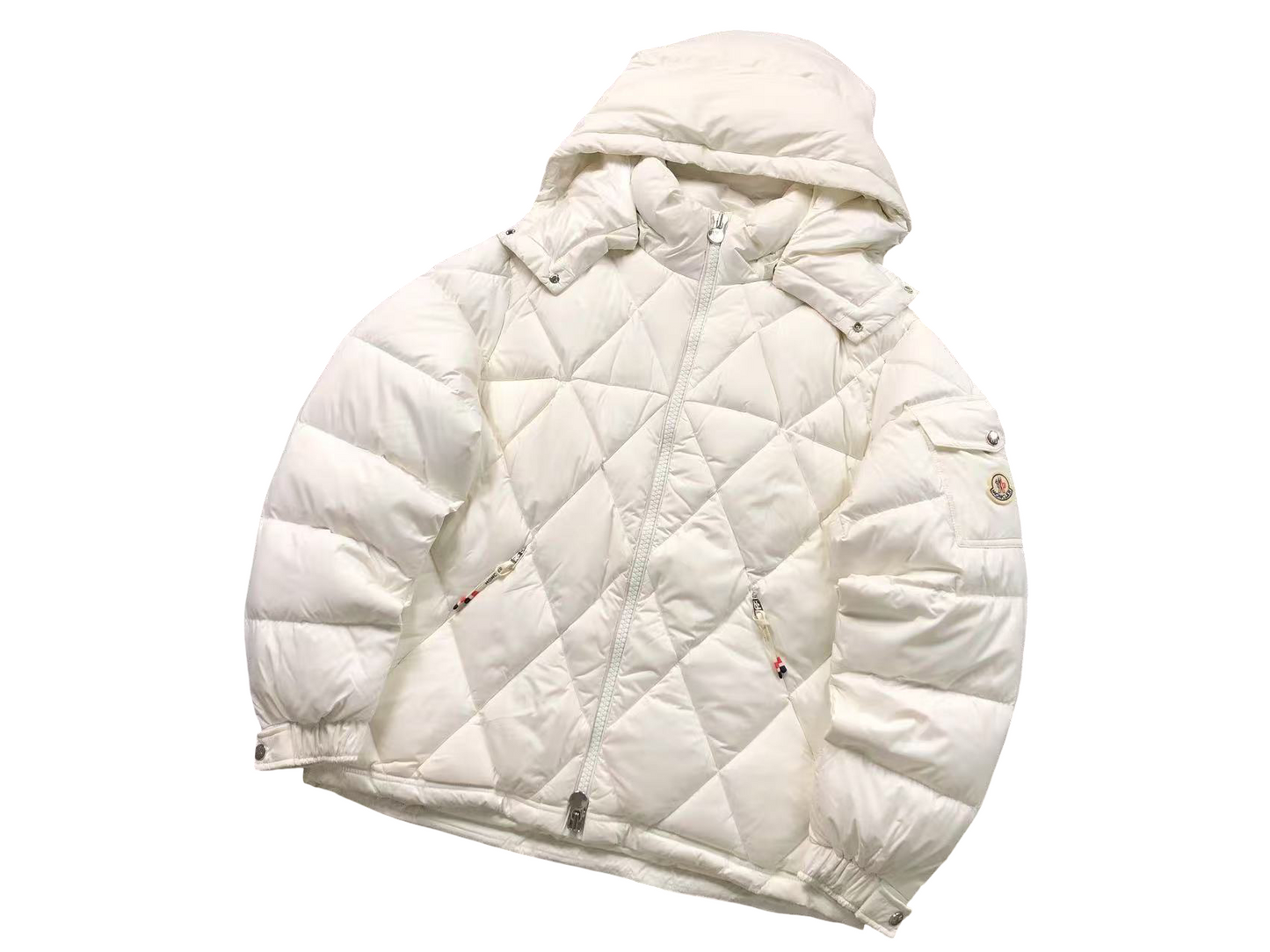 Moncler Averole Down Jacket - (WHITE)