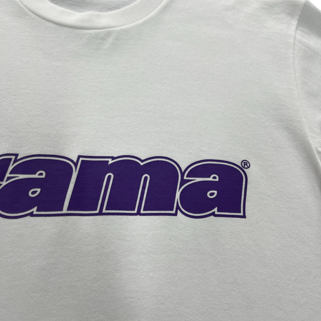 Drama Call Classic Tee - (WHITE/PURPLE)