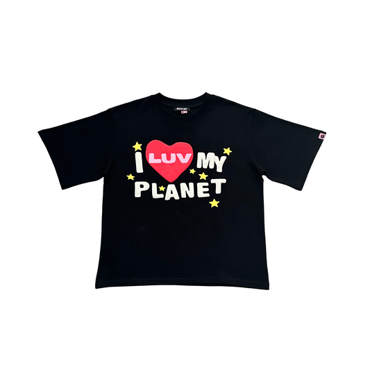 Broken Planet Luv My Planet Tee - (BLACK)