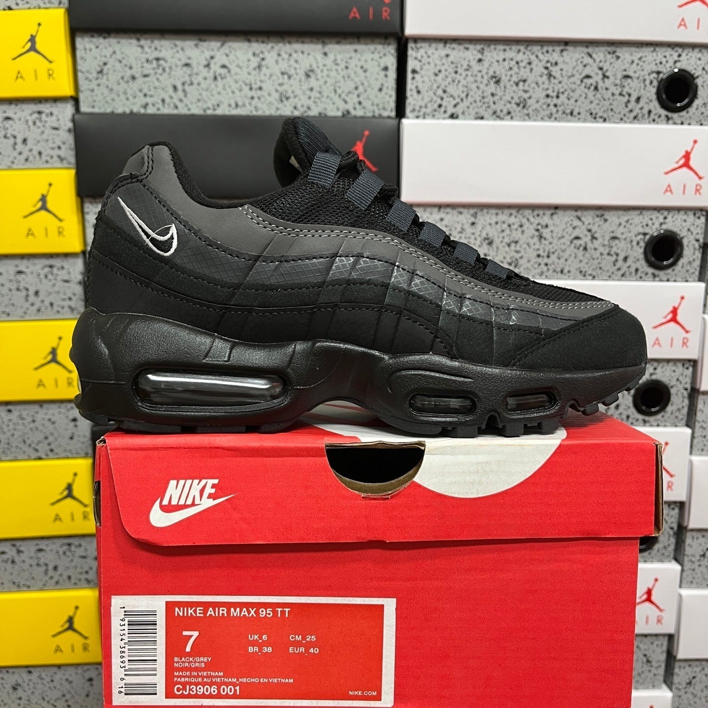 Nike Air Max 95 Black Grey White