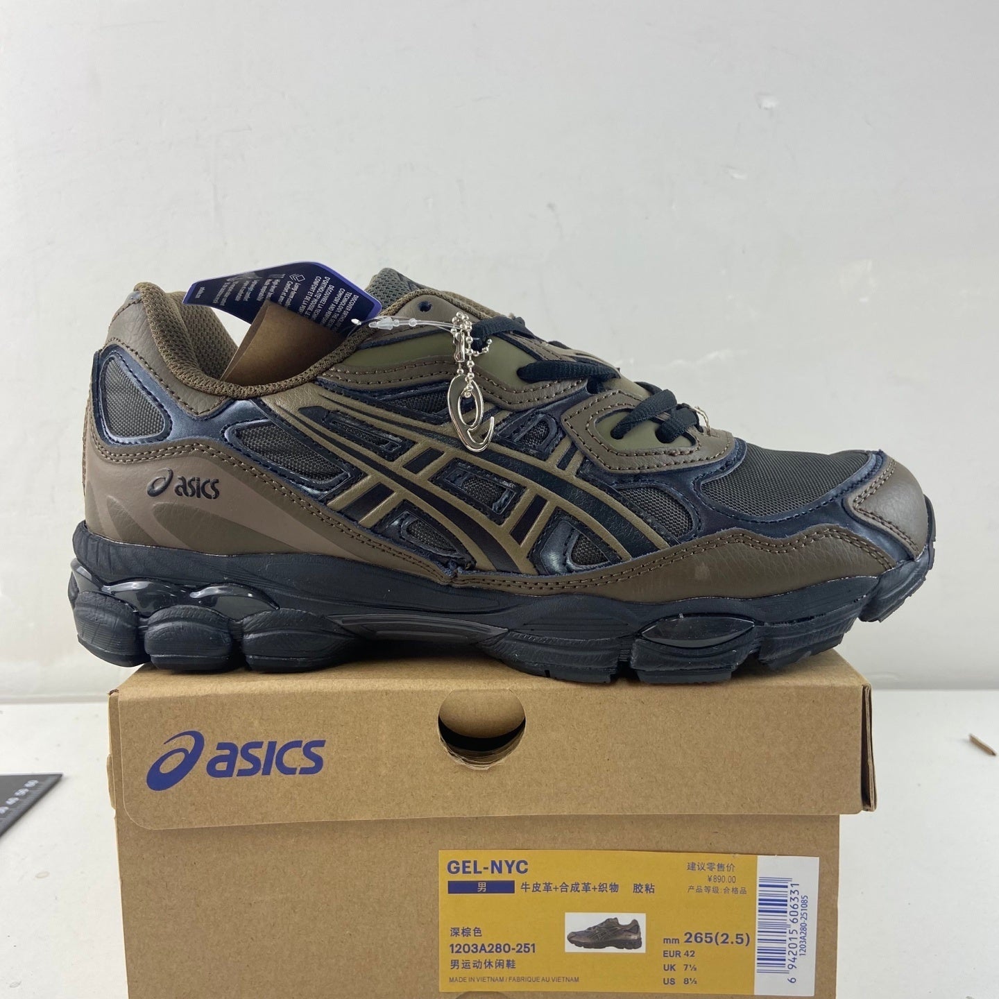 ASICS Gel-NYC Dark Sepia Clay Canyon