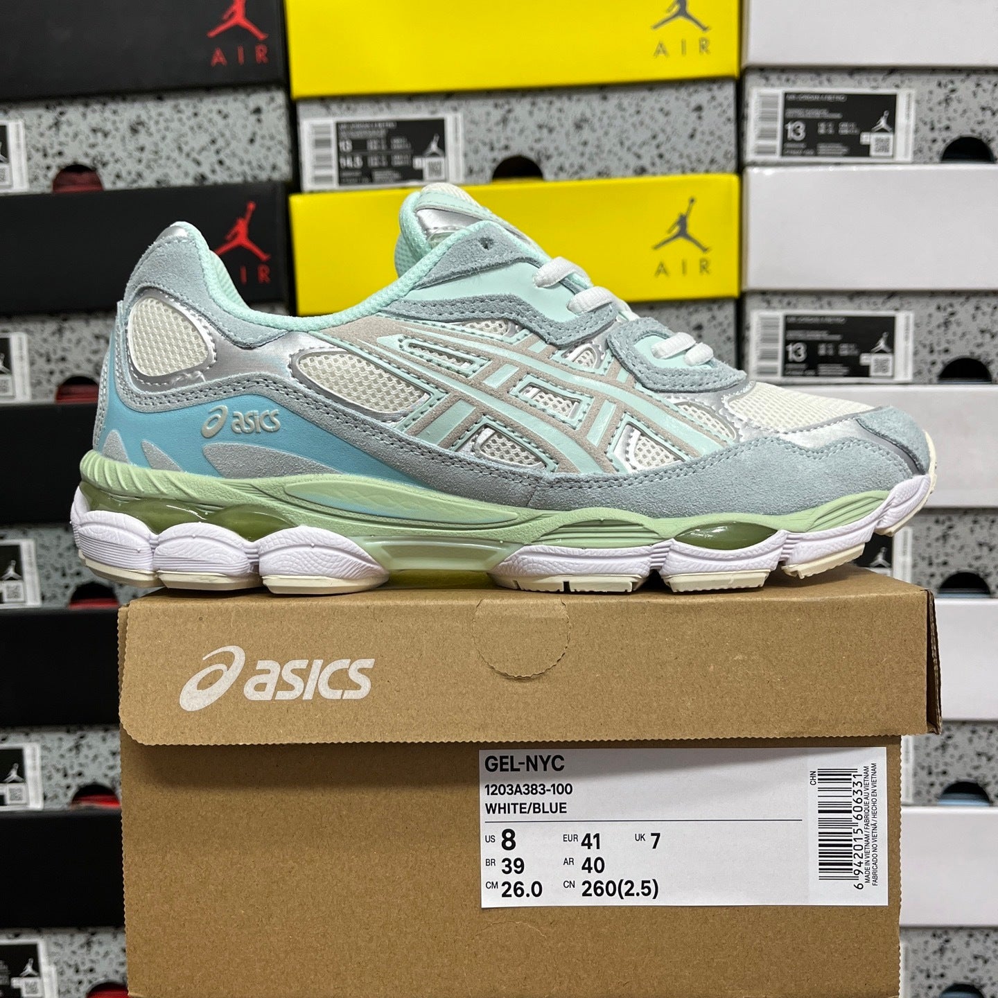 ASICS Gel-NYC Cream Aquamarine