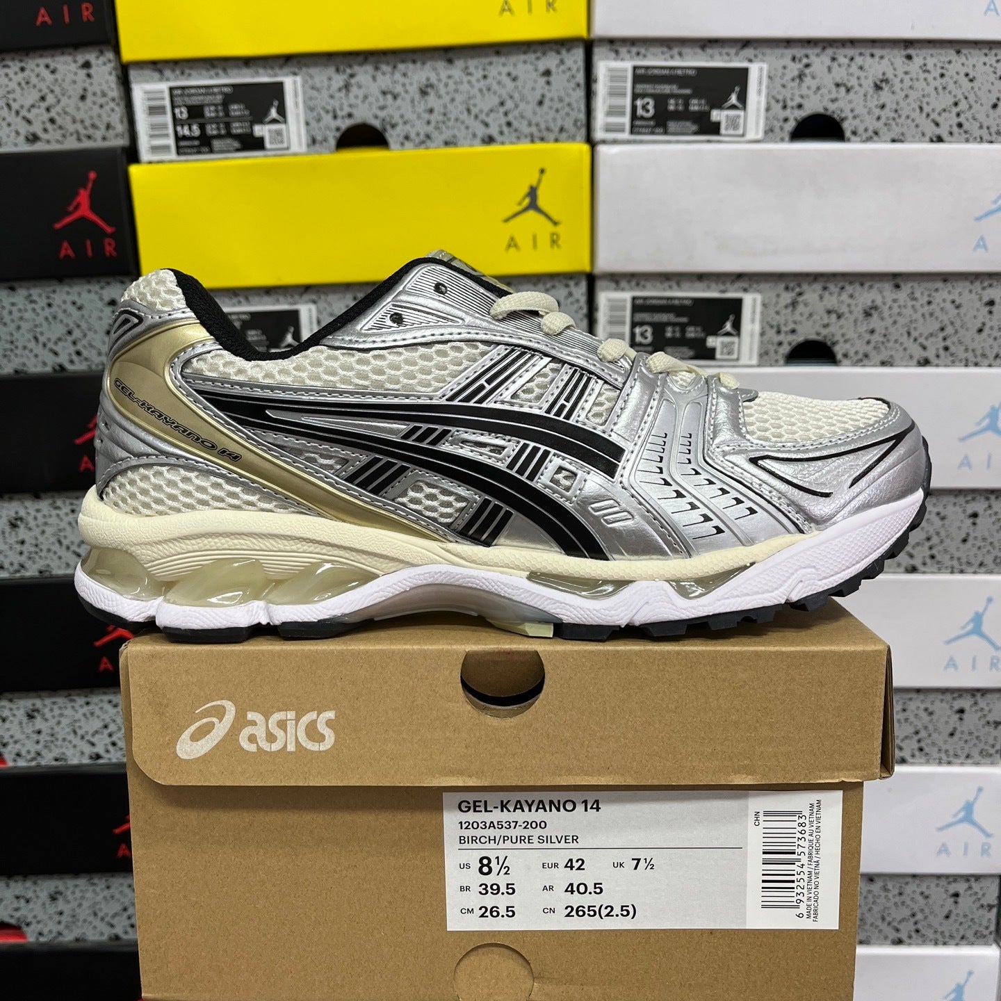 Asics Gel-Kayano 14 Birch Pure Silver