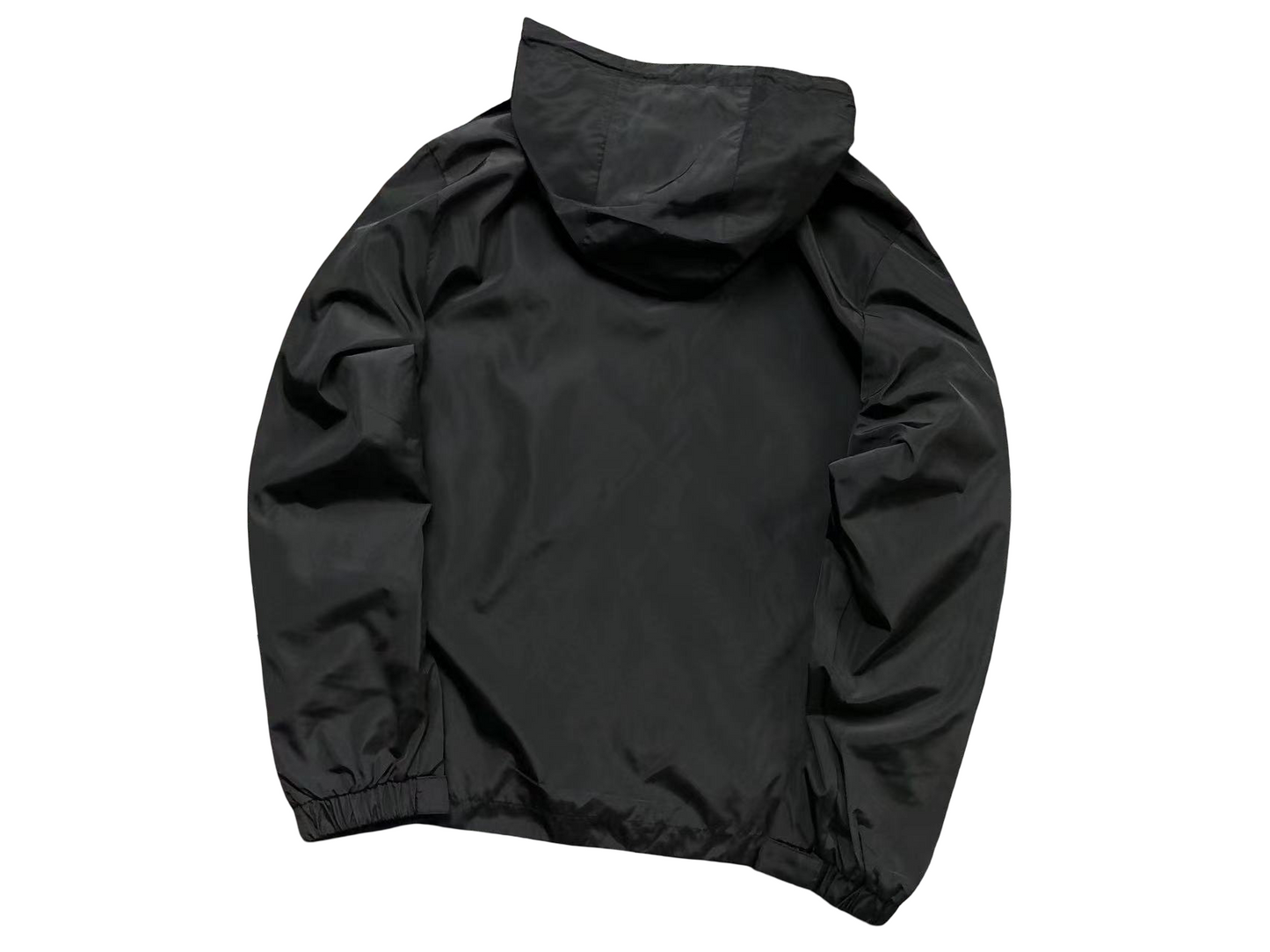 Moncler Checkered Windbreaker - (BLACK)