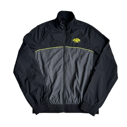 Syna World Shell Suit Jacket - (BLACK/YELLOW) EXCLUSIVITY 21DRIPZZ