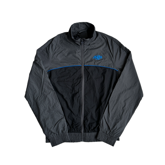 Syna World Shell Suit Jacket - (BLACK/BLUE) EXCLUSIVITY 21DRIPZZ