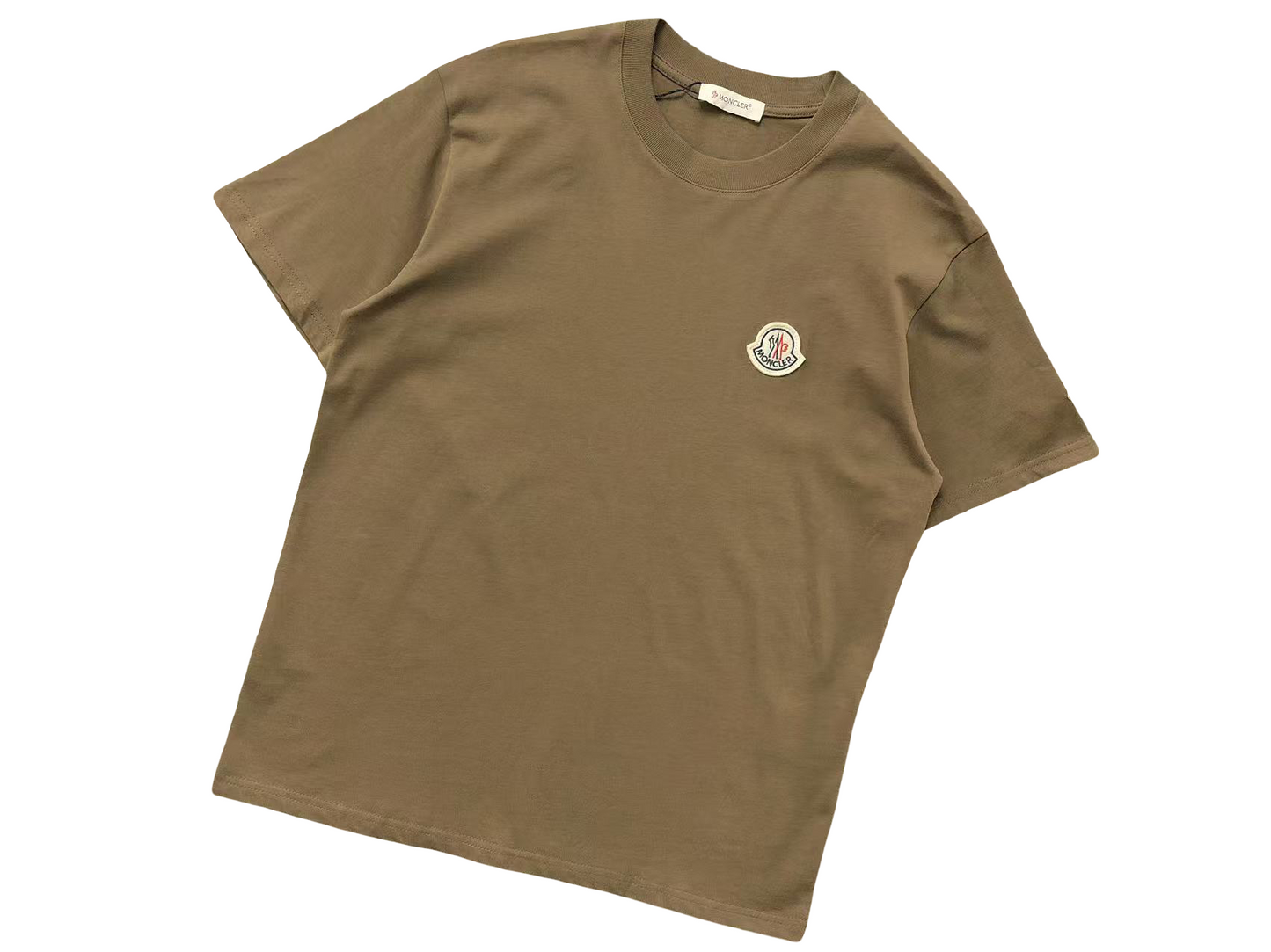 Moncler Classic Tee - (BROWN)