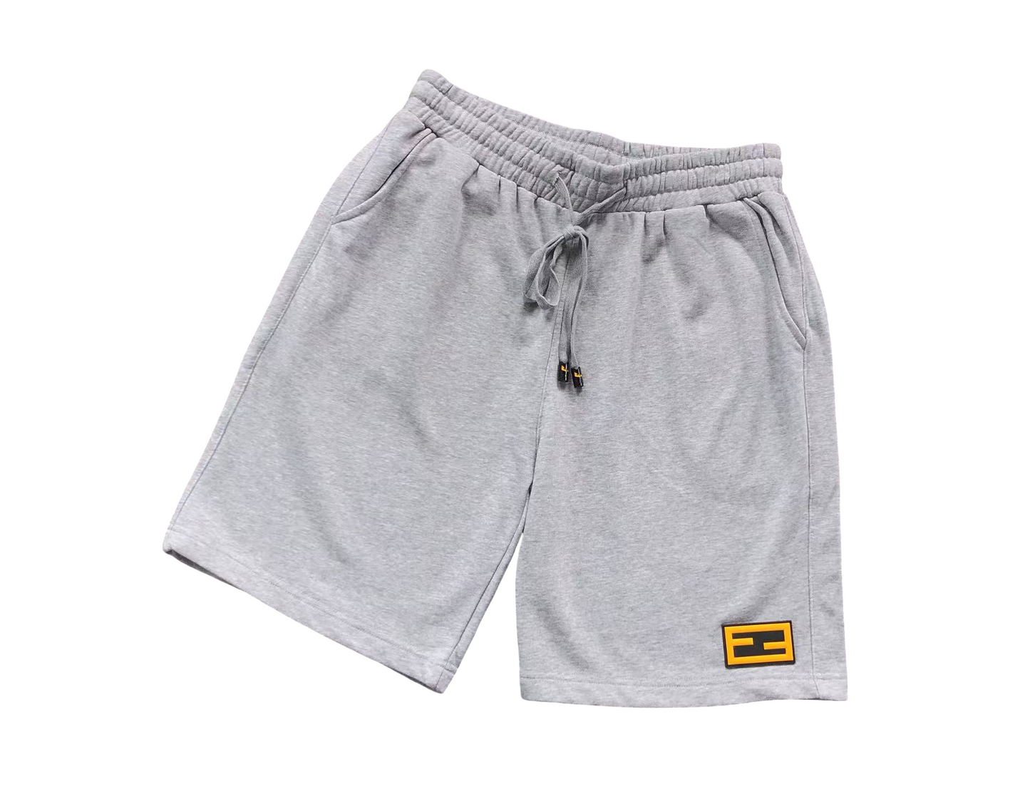Fendi Square Shorts - (GREY)