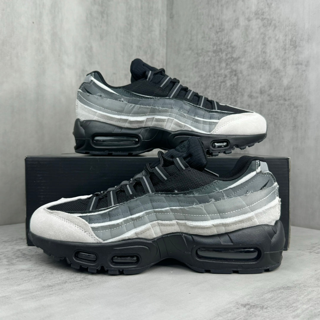 Nike x CDG Air Max 95 Essential Black White Grey