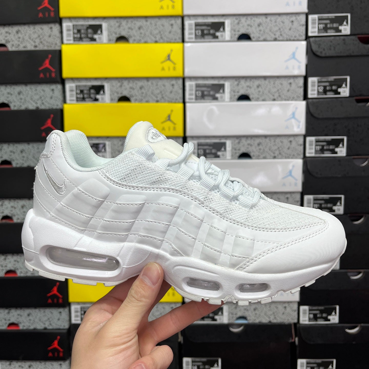Nike Air Max 95 Essential Triple All White