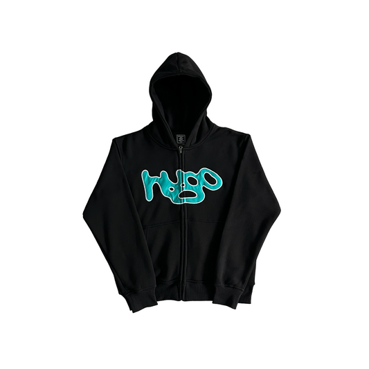 ADWYSD Classic Zip - (BLACK/TEAL)