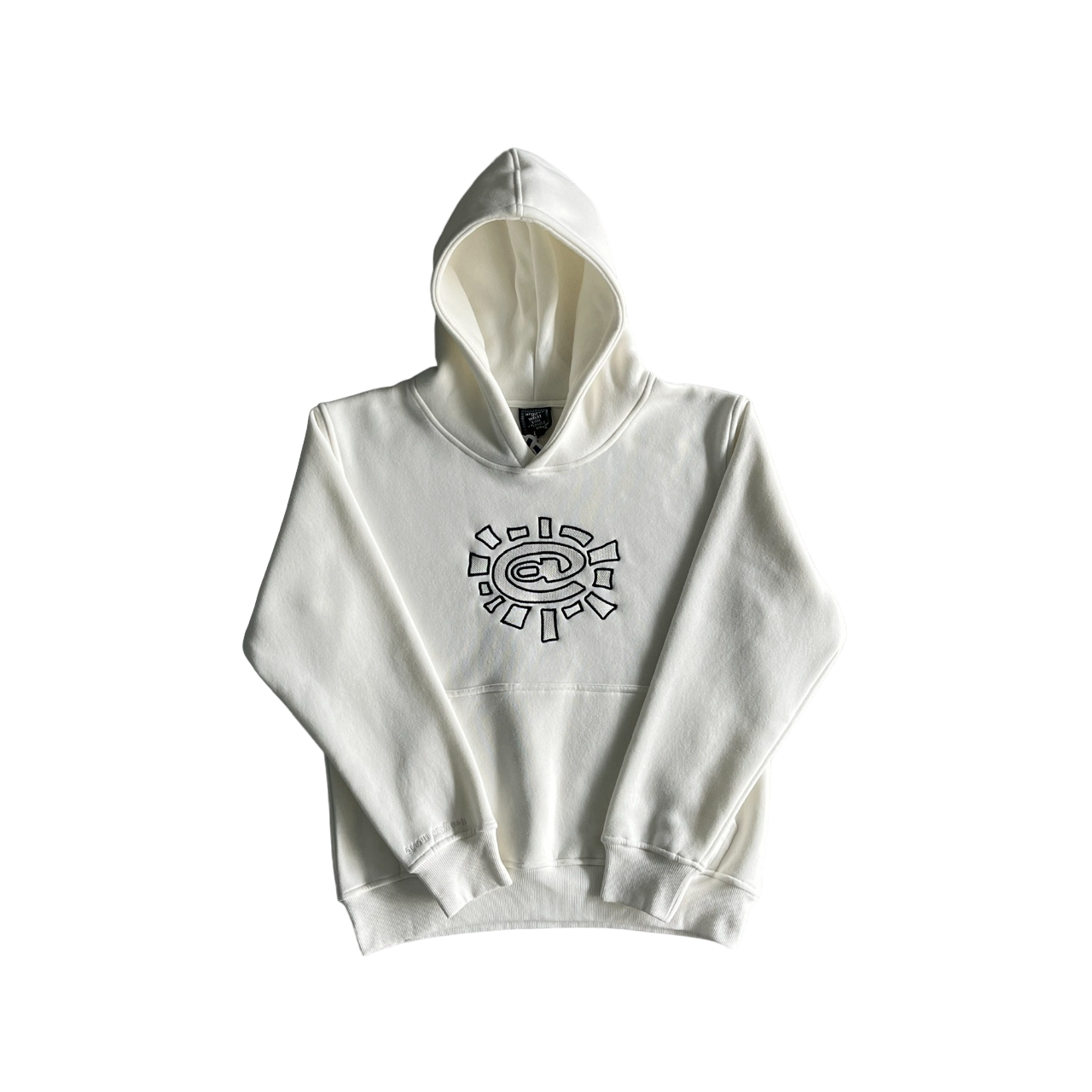 ADWYSD Classic Hoodie - (WHITE/BLACK)