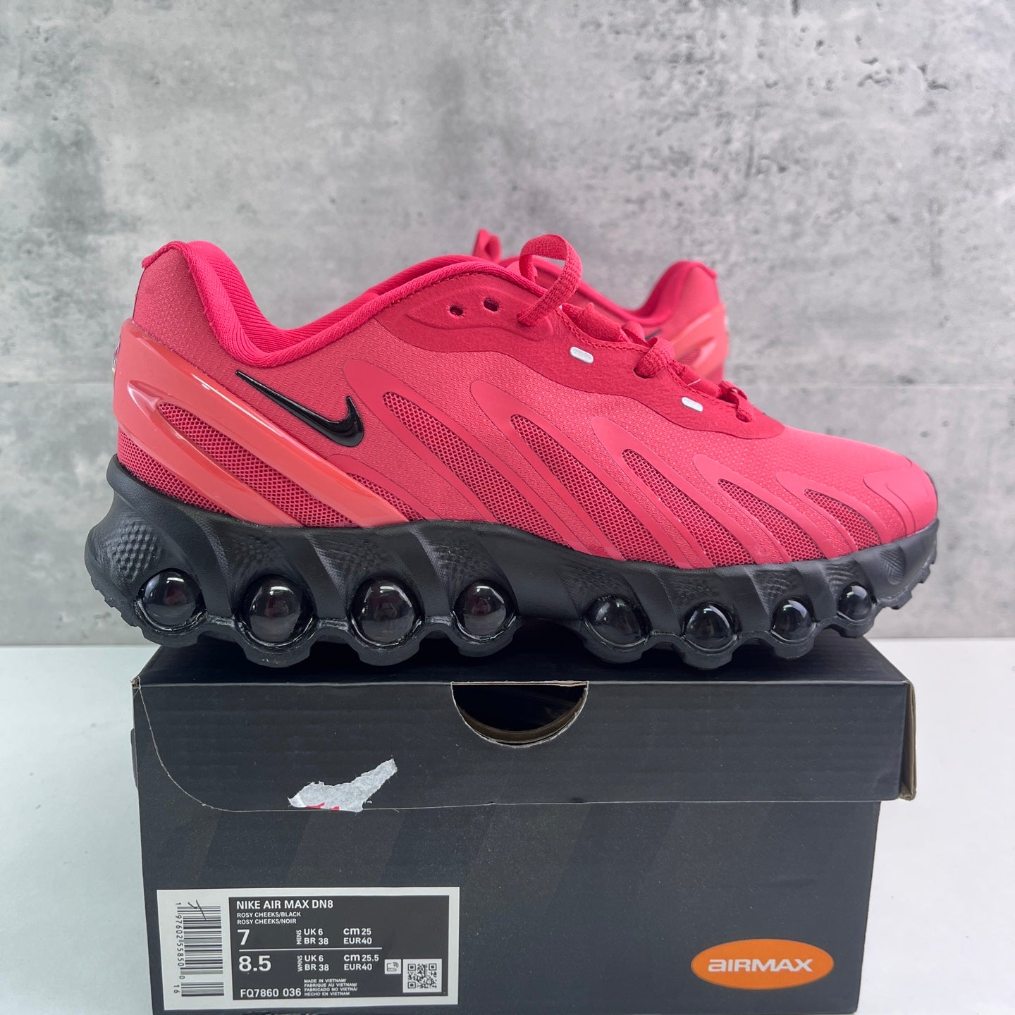 Nike Air Max DN8 Burgundy Black