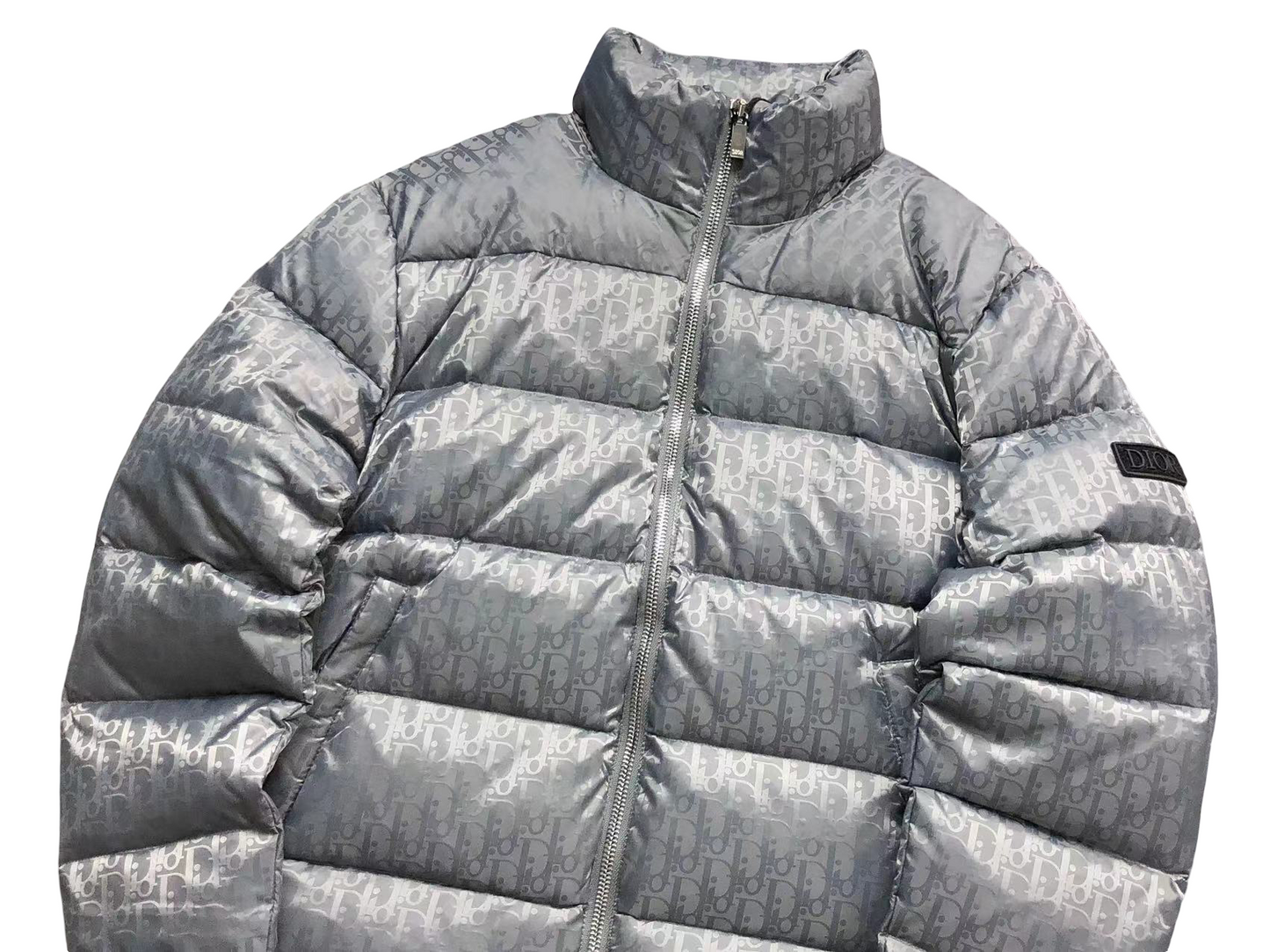 Dior Oblique Down Jacket - (GREY)