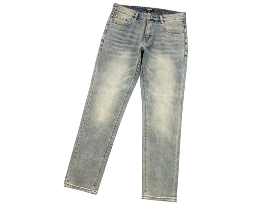 Fendi Roma Denim Jeans - (BLUE)