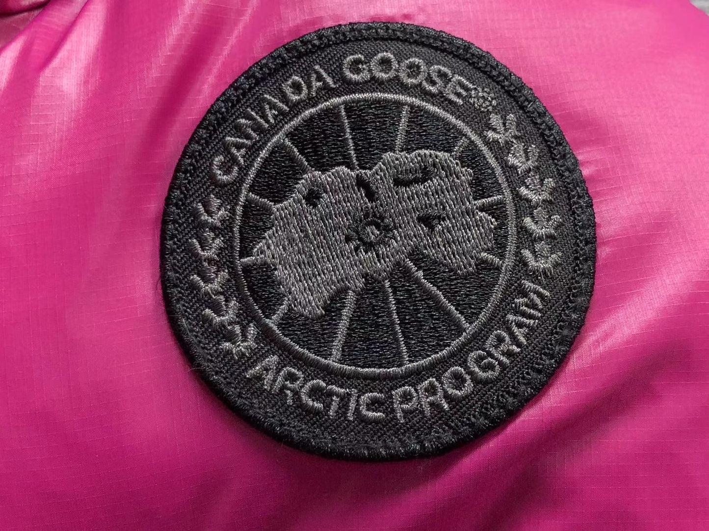 Canada Goose Cypress Cropped Down Jacket - (FUCHSIA)