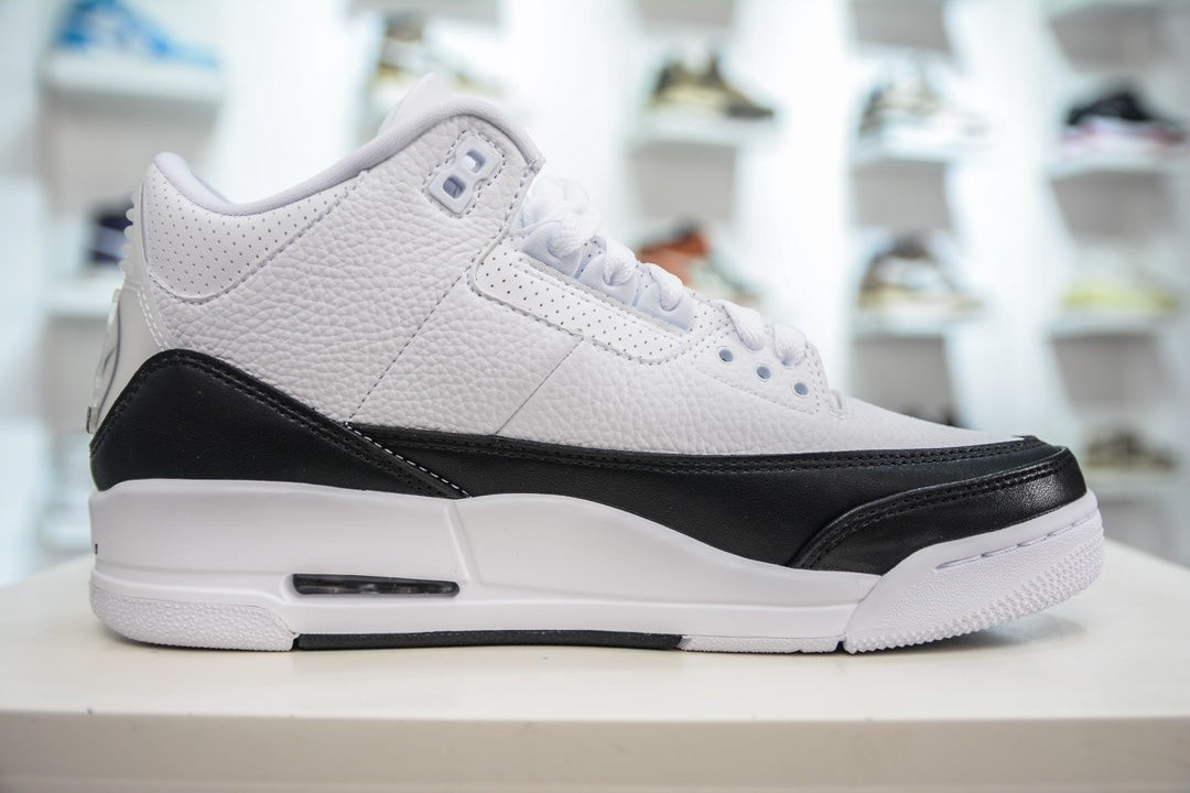 Jordan 3 Retro x Fragment White Black
