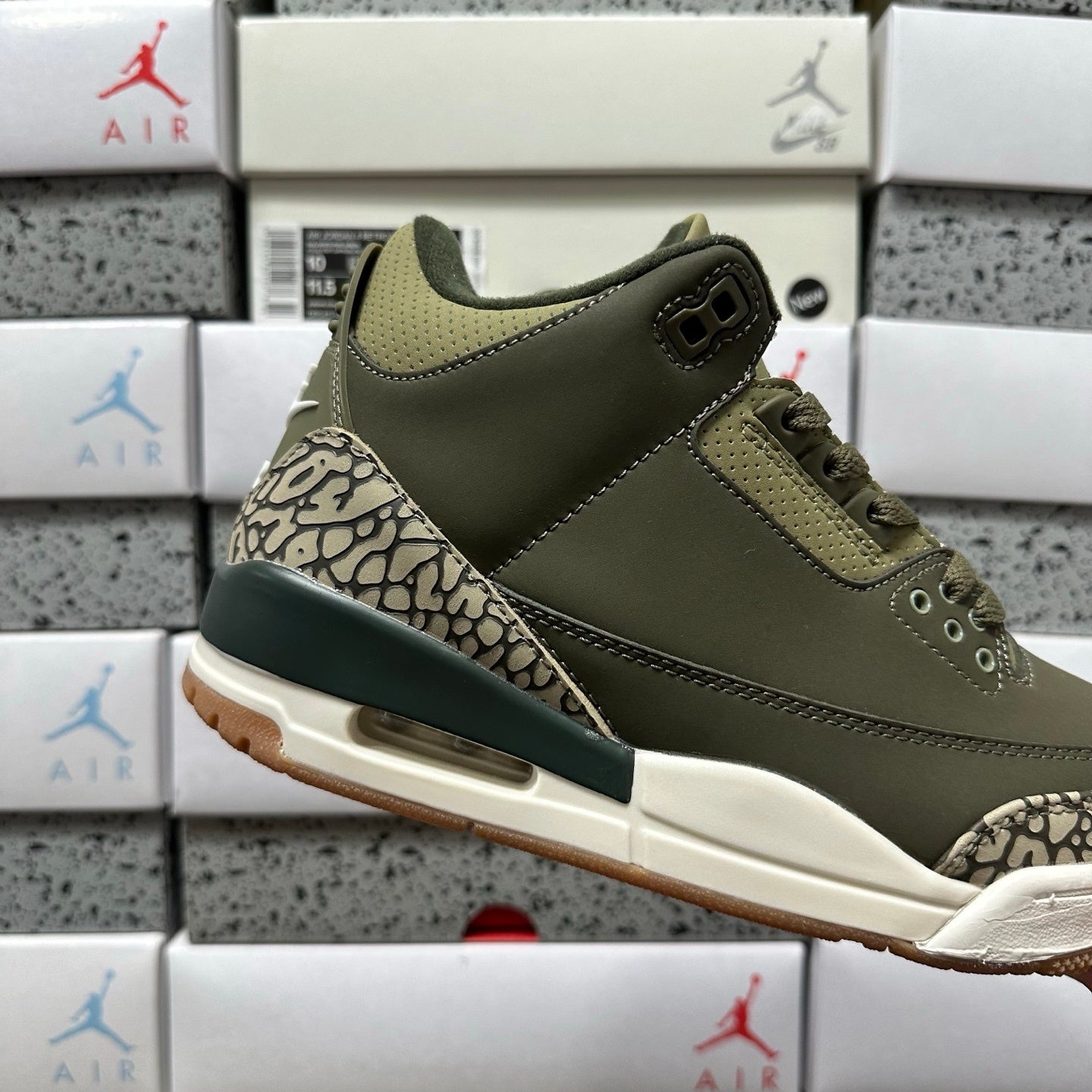 Jordan 3 Retro Family Affair Medium Olive
