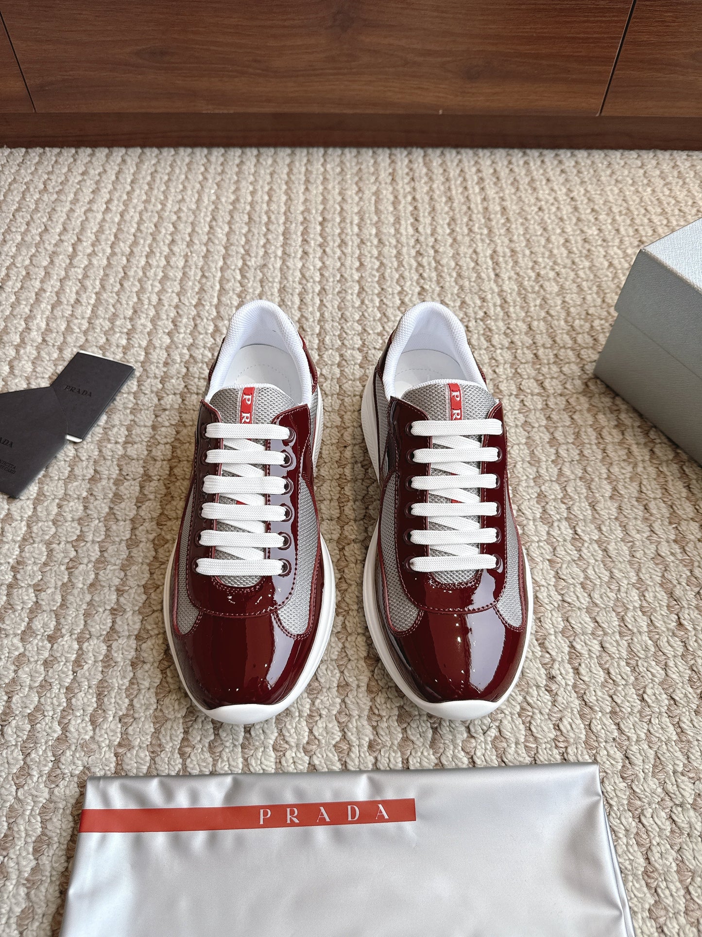 Prada America's Cup Burgundy