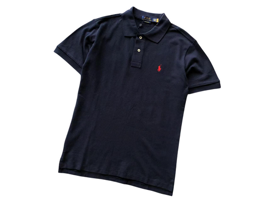 Ralph Lauren Classic Polo - (NAVY/RED)