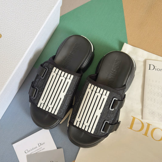 Dior D-Wander Slide Black