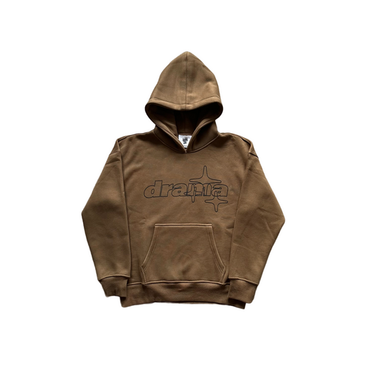 Drama Call Stars Hoodie - (BROWN)