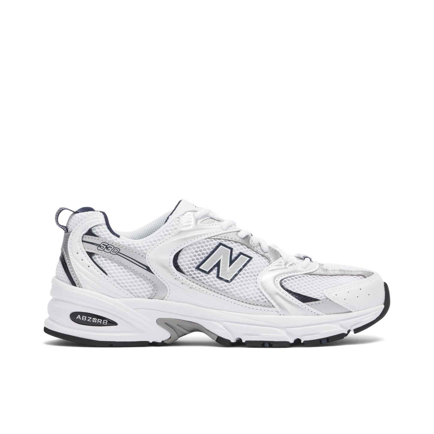 New Balance 530 - (WHITE/SILVER/NAVY)