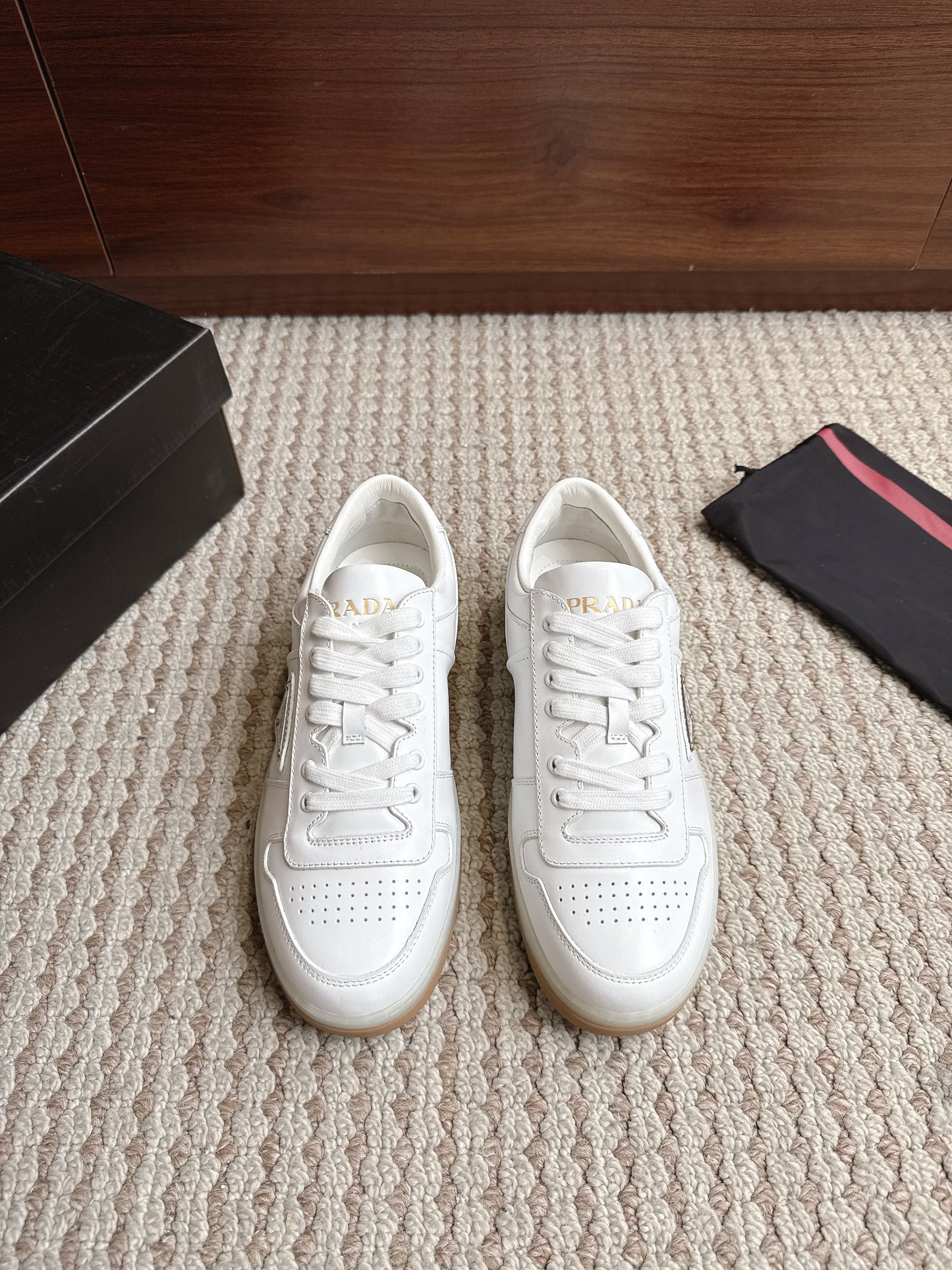 Prada Downtown Leather White