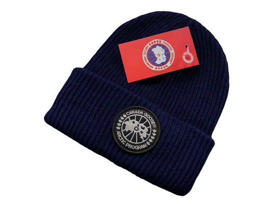 Canada Goose Beanie - (NAVY/BLACK)