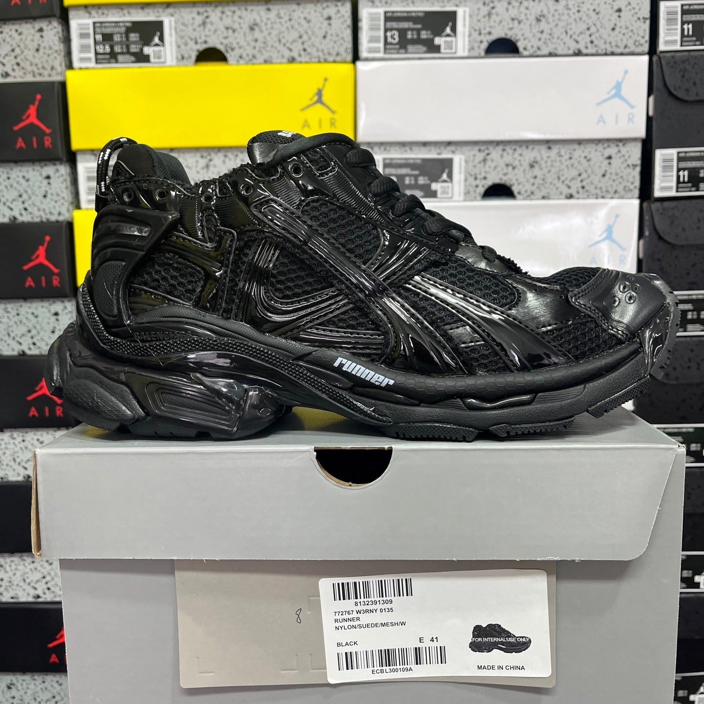 Balenciaga Runner 7.5 Triple Black