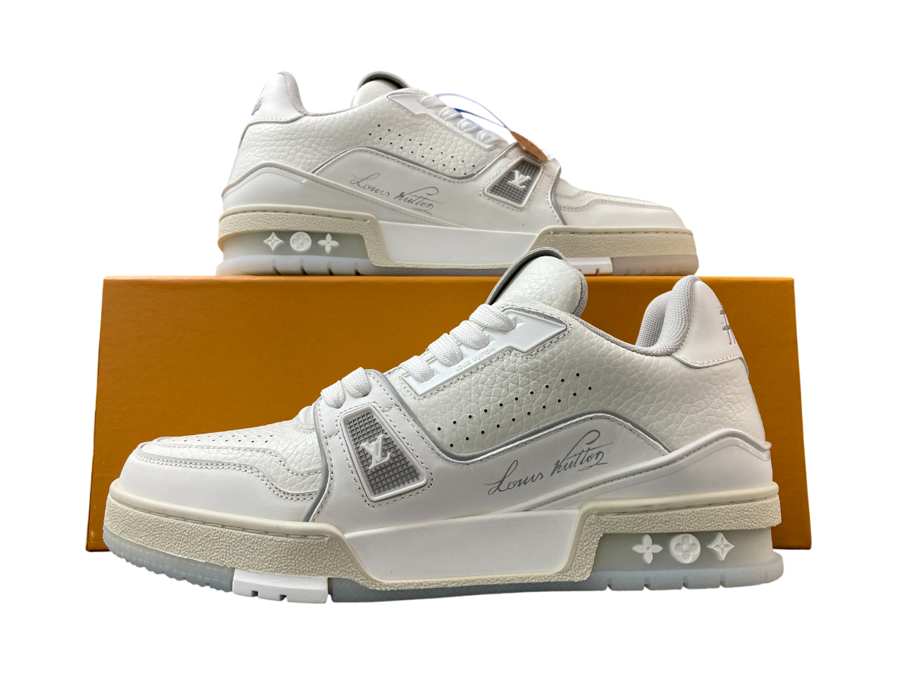 LV Trainer Signature Monogram - (WHITE)