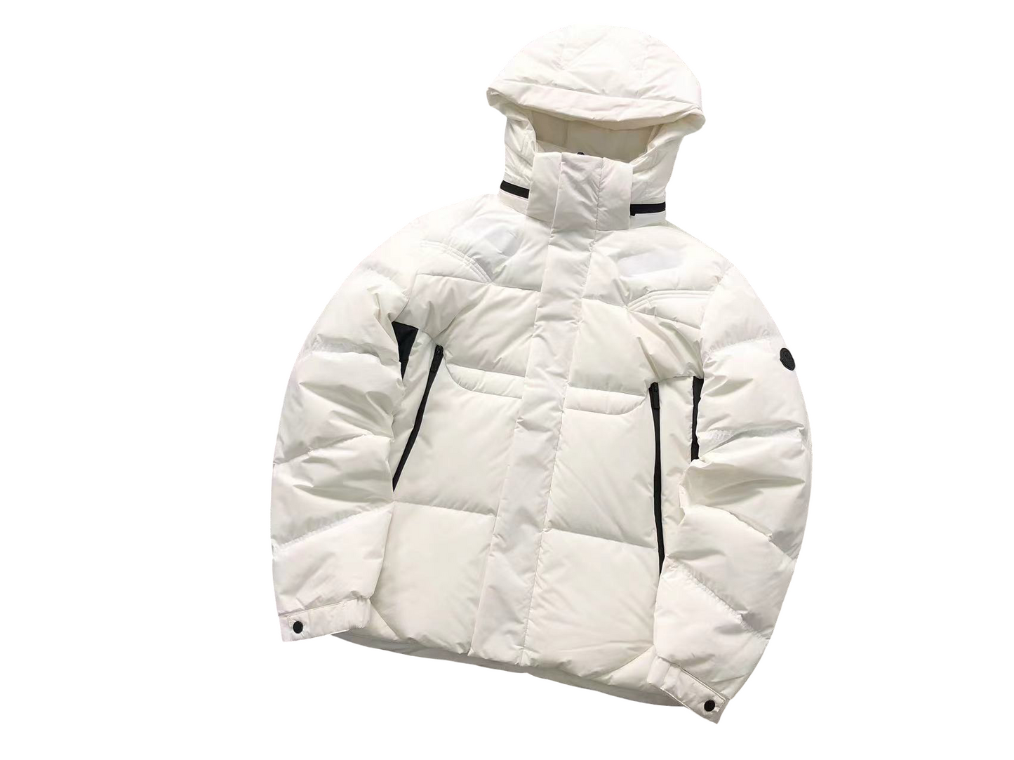 Moncler Technical Down Jacket - (WHITE)