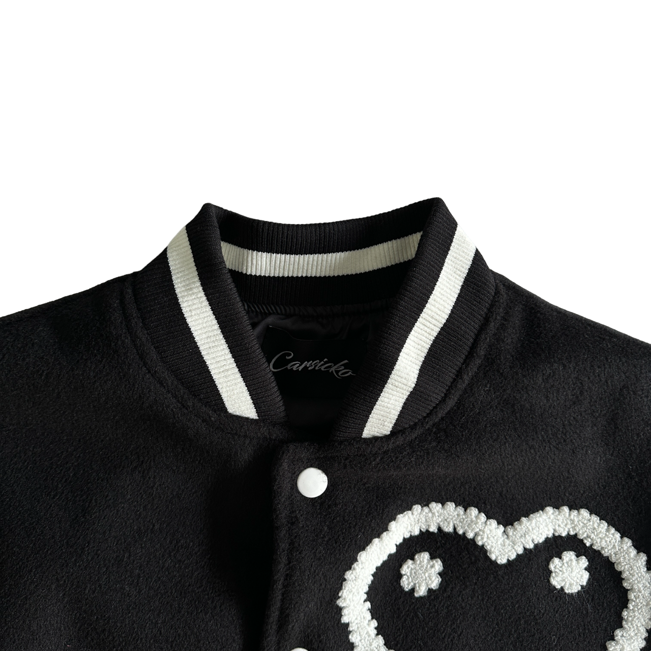 Carsicko Varsity Jacket - (BLACK)