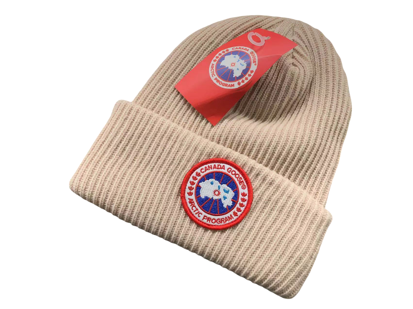 Canada Goose Beanie - (CREAM)