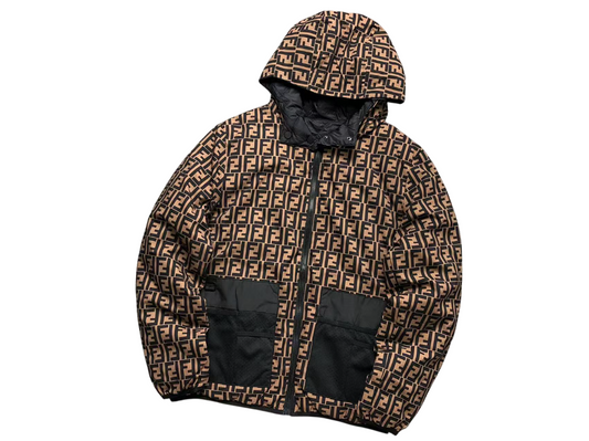 Fendi Reversible Puffer Jacket - (BLACK)