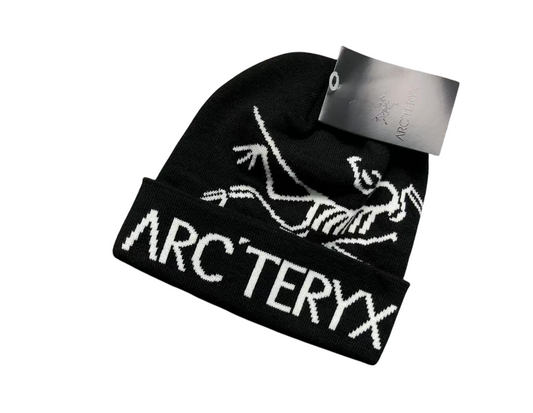 Arc'Teryx Bird Word Beanie - (BLACK/WHITE)