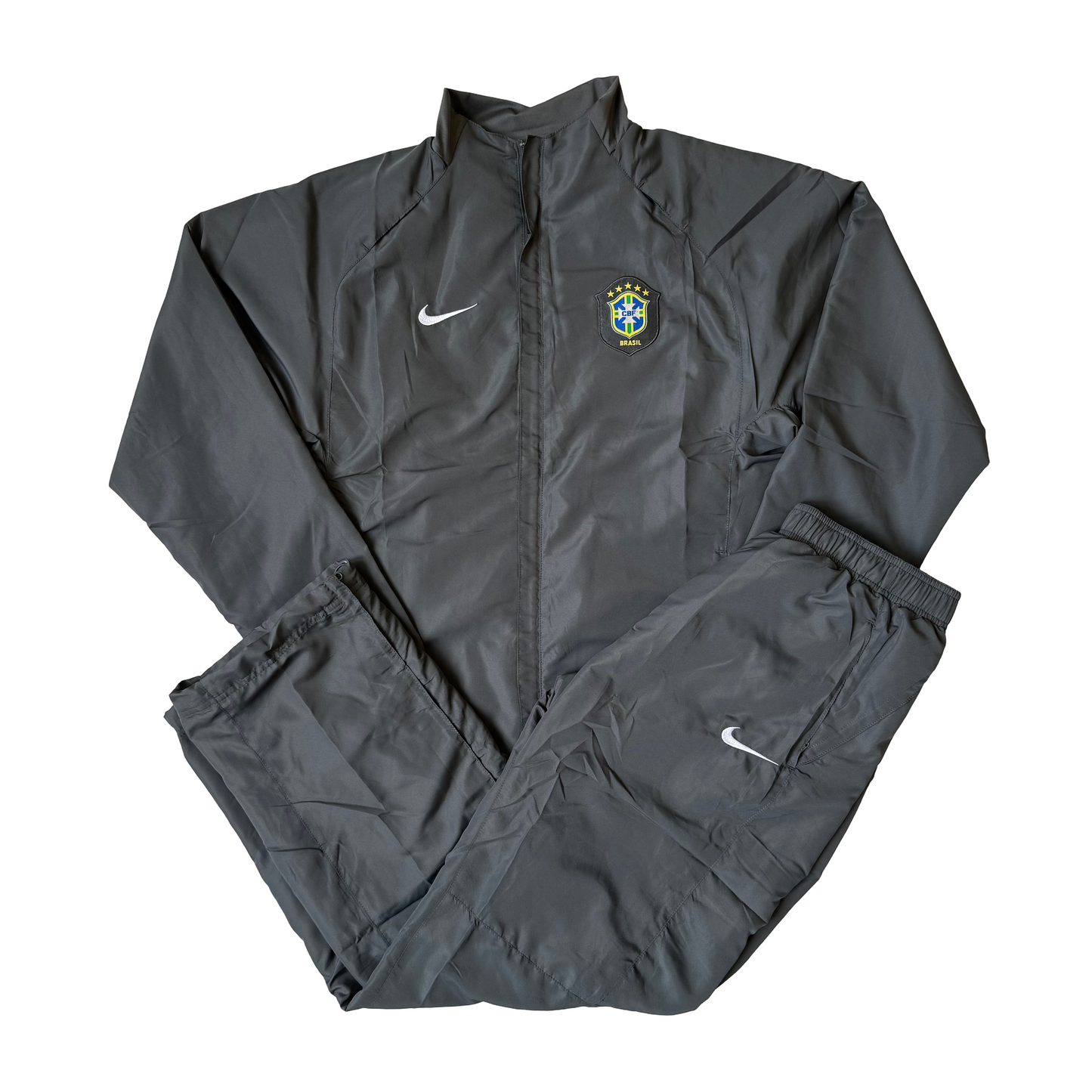 Nike Vintage Brazil Shell Suit Jogging - (BLACK)
