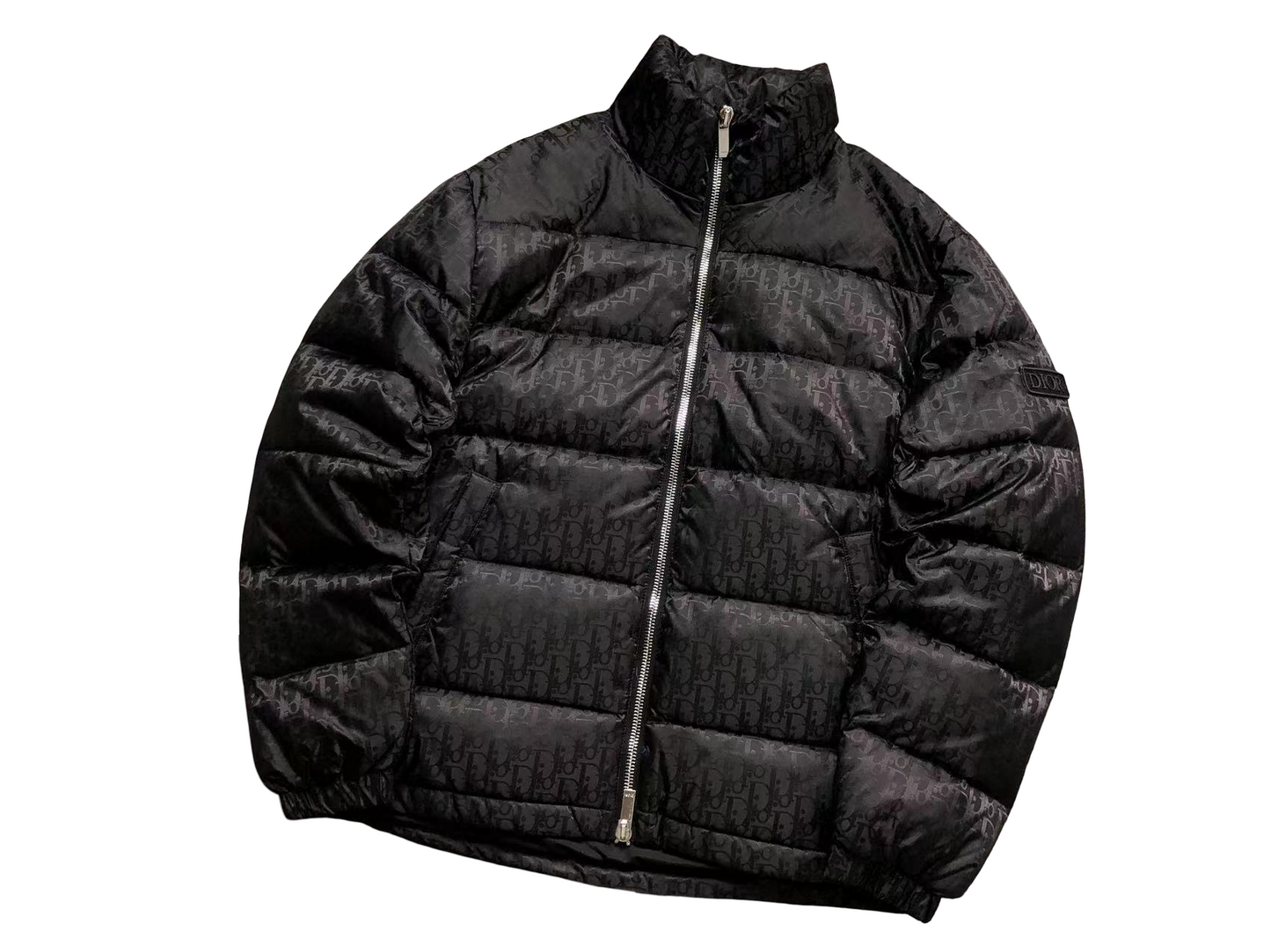 Dior Oblique Down Jacket - (BLACK)