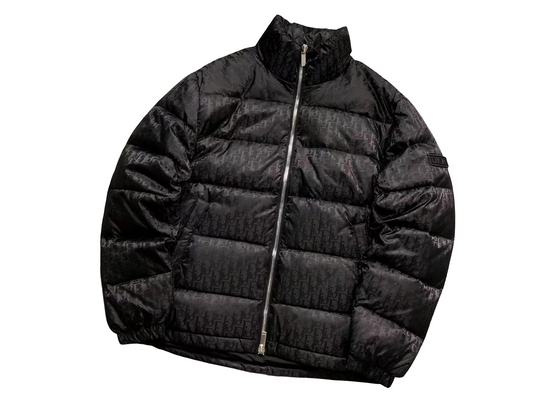 Dior Oblique Down Jacket - (BLACK)