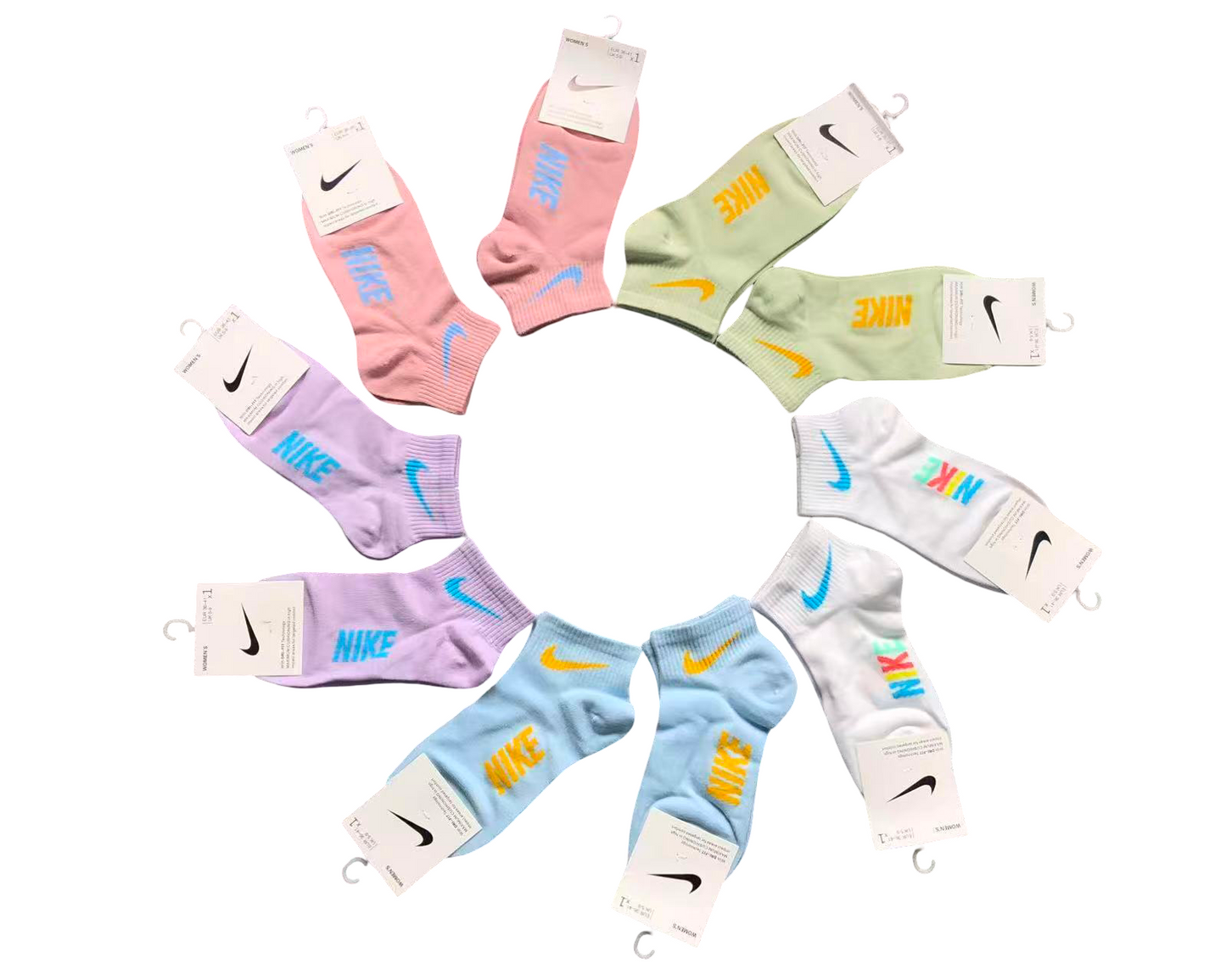 Nike Socks (10 Pairs) - COLOUR EDITION 11
