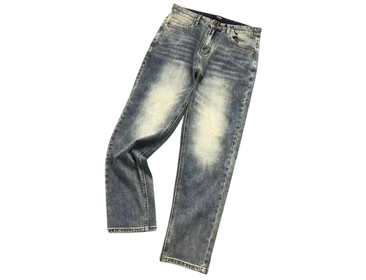 Fendi Mosaic Denim Jeans - (BLUE)