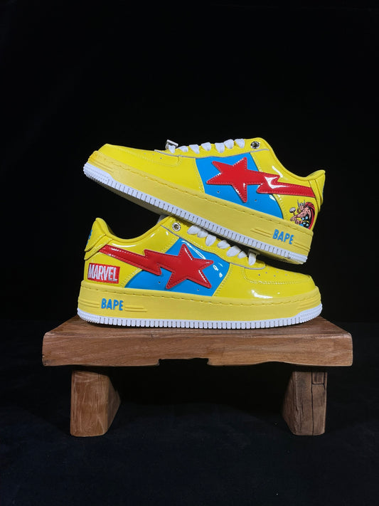 A Bathing Ape Bapesta Marvel Edition - (THOR)