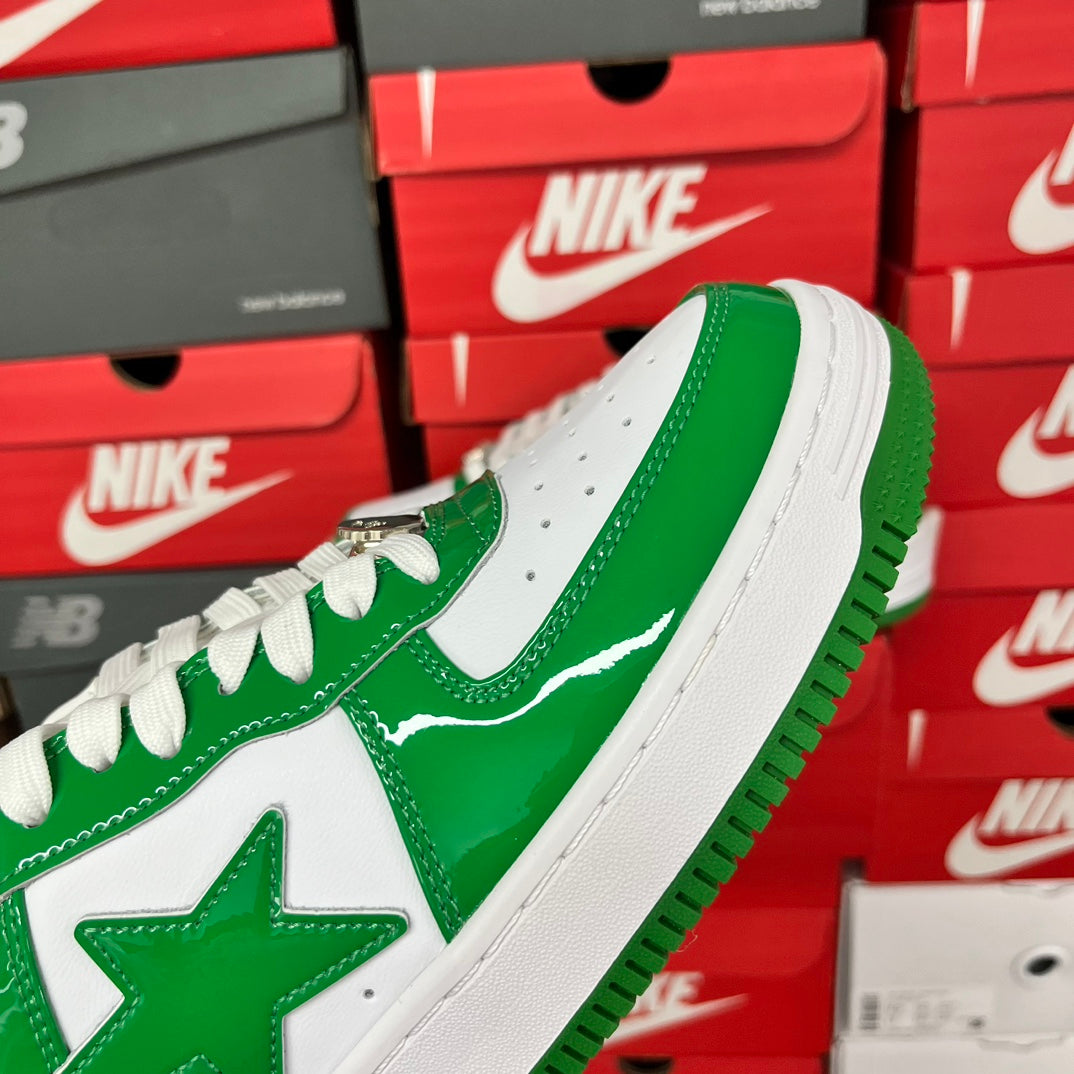 A Bathing Ape Bapesta - (GREEN/WHITE)