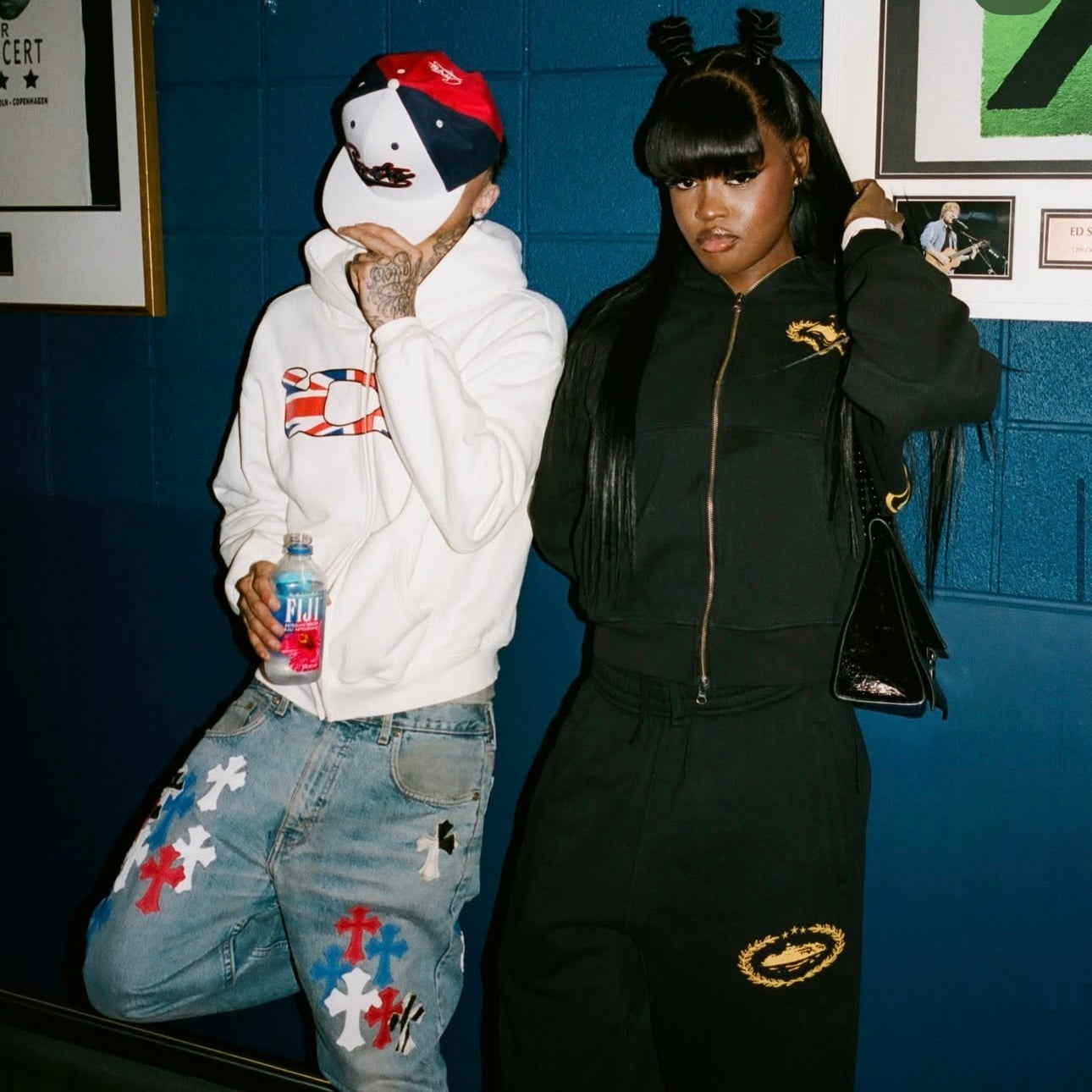 IDA UK Zip Hoodie - (GREY)