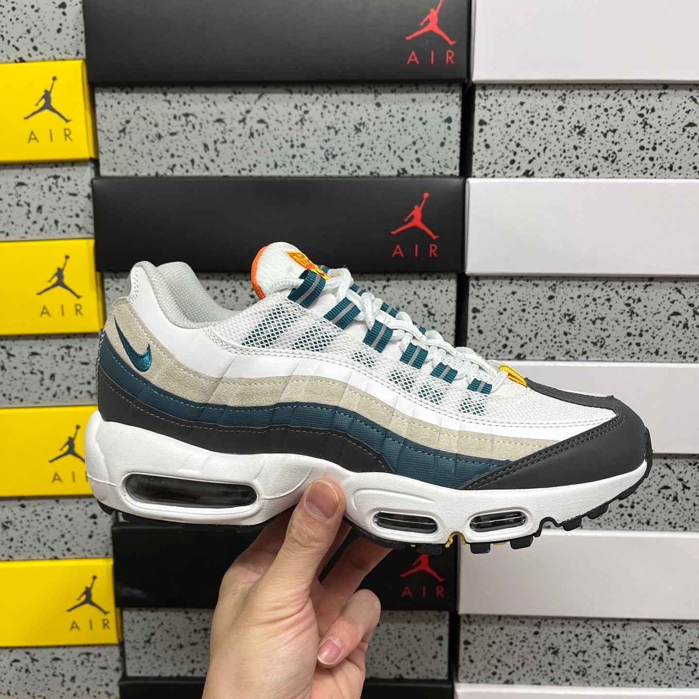 Nike Air Max 95 Pure Platinium Gorge Green