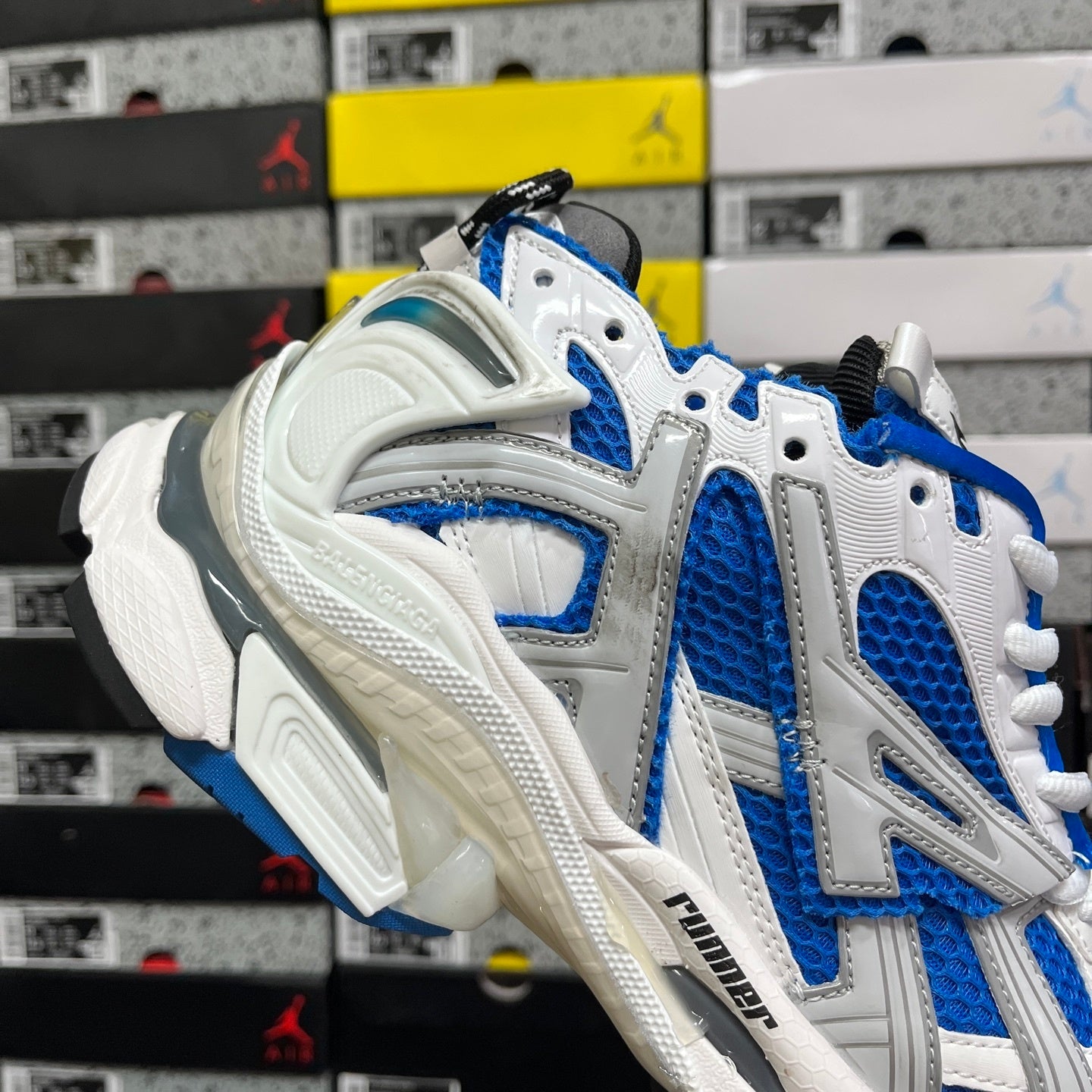 Balenciaga Runner 7.0 Blue Grey White