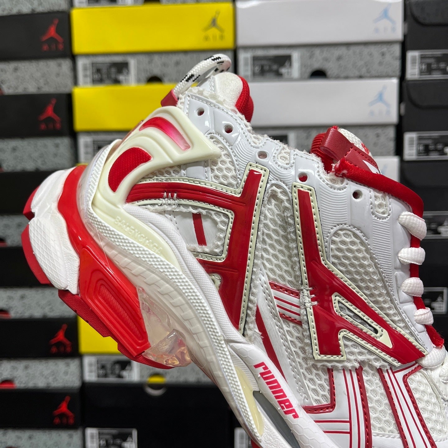 Balenciaga Runner 7.0 White Red