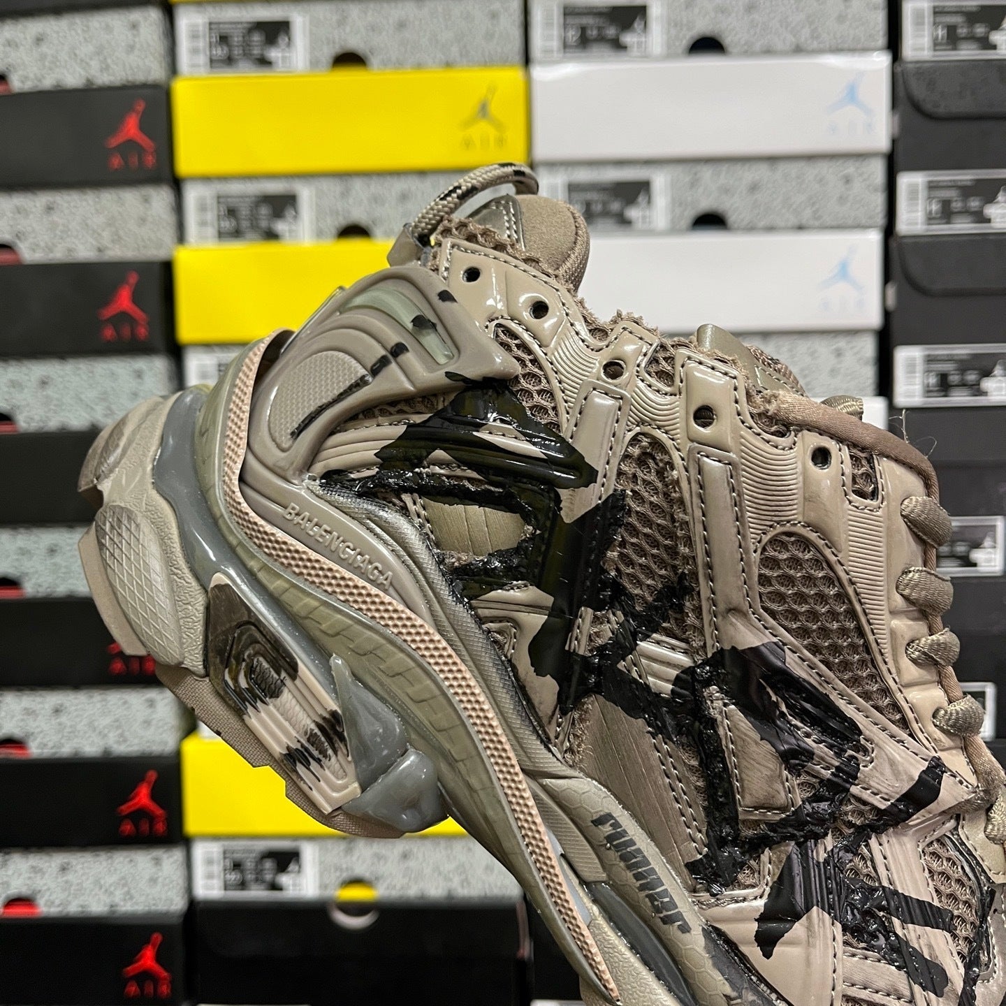 Balenciaga Runner 7.0 Earth Graffiti