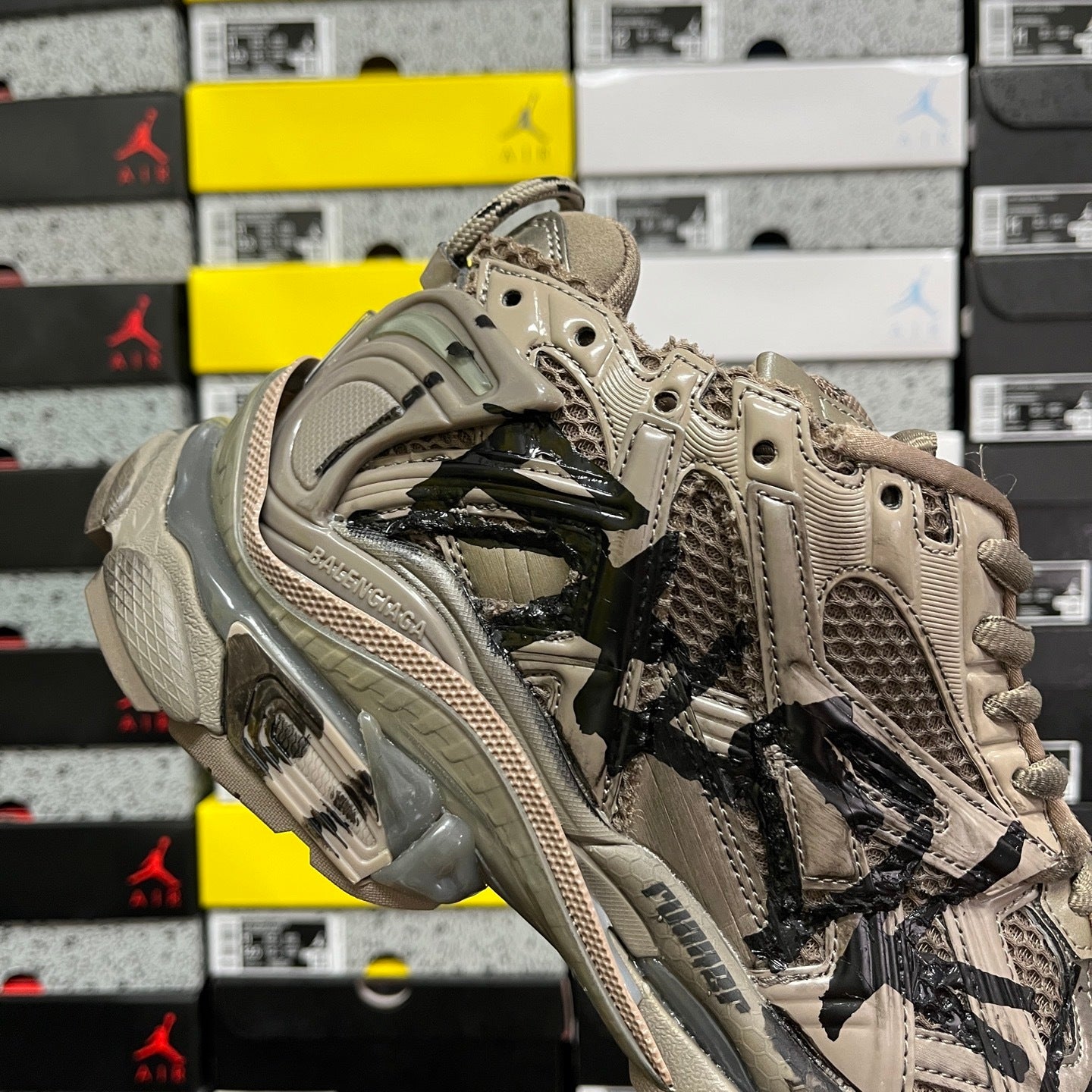 Balenciaga Runner 7.0 Earth Graffiti