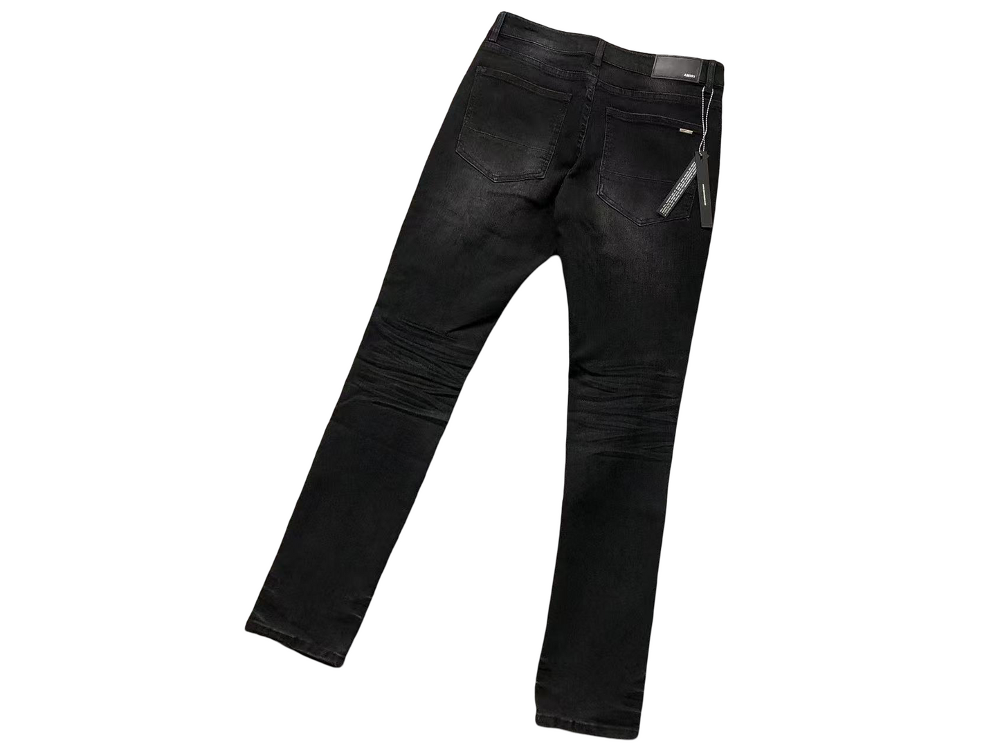 AMIRI Neon Denim Jeans - (BLACK)